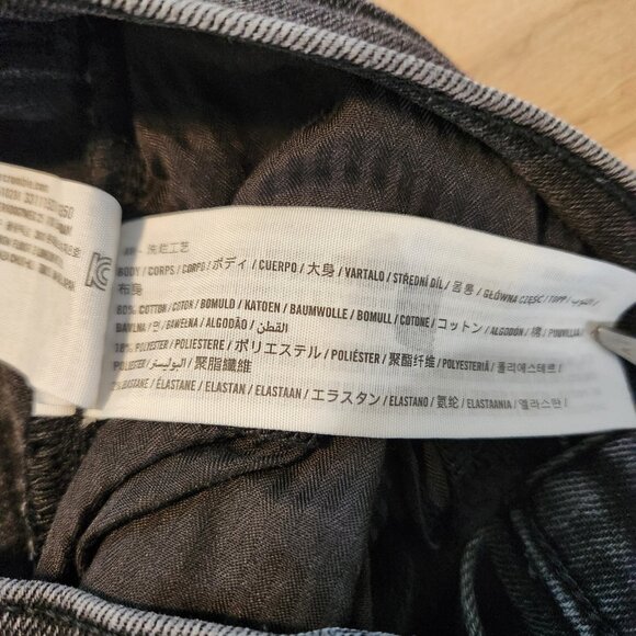 Hollister Jeans Slim Straight Advanced‎ Stretch Black Mens Size 29x32 EUC - Picture 9 of 11